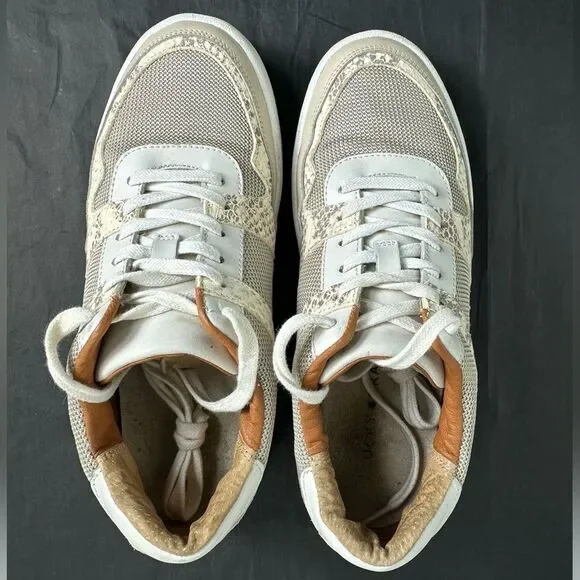 Lucky Brand Women's Snakeskin Hennia Casual Sneakers Tennis Shoes, Sz 7 - Picture 5 of 8